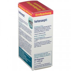tetesept Omega-3 Lachsol 1000 80st, Омега-3 морской рыбы, 80 шт