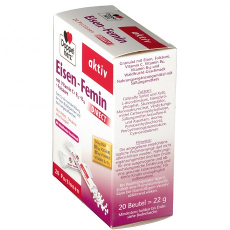 Doppelherz (Доппельхерц) aktiv Eisen-Femin DIRECT 20 шт