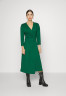 Tommy Hilfiger WRAP DRESS Day dress prep green ПЛАТЬЕ С ЗАПАХОМ Повседневное платье подготовка зеленый