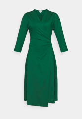 Tommy Hilfiger WRAP DRESS Day dress prep green ПЛАТЬЕ С ЗАПАХОМ Повседневное платье подготовка зеленый