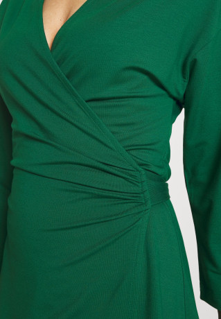 Tommy Hilfiger WRAP DRESS Day dress prep green ПЛАТЬЕ С ЗАПАХОМ Повседневное платье подготовка зеленый