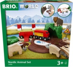 BRIO BRIO Nordische Waldtiere Set BRIO Набор скандинавских лесных животных