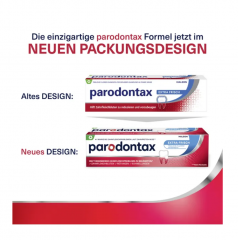 Parodontax Extra Frisch Zahnpasta Зубная паста Parodontax Extra Frisch, экстра свежесть, 75 мл