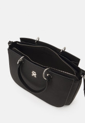 Tommy Hilfiger EMBLEM SATCHEL Handbag black СУМКА С ЭМБЛЕМОЙ Сумочка черный