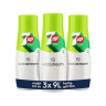 SodaStream 7UP Sirup 3stk, Сироп для приготовления 7UP, без сахара, 440 мл х 3 штуки