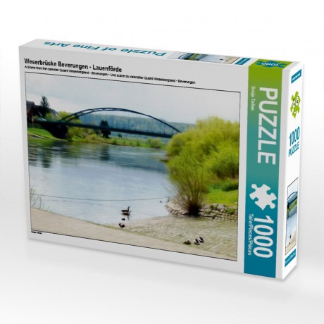 CALVENDO Puzzle CALVENDO Puzzle Weserbrucke Beverungen Пазл CALVENDO Puzzle Weser Bridge Beverungen