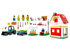 Lego Bauernhof mit Tieren ферма с животными