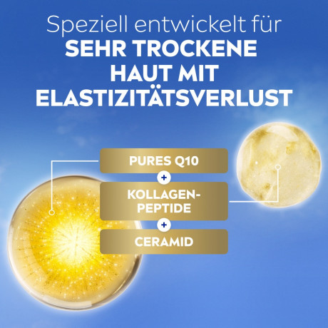 NIVEA Q10 Anti-Falten Kollagen Experte 3in1 Serum, 30 ml, Нивеа Сыворотка для лица 3 в 1, Q10, коллагеновые пептиды и церамиды, восстановление коллагена, 30 мл