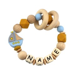 elefantasie Greifling Boot personalisiert mit Namen Игрушечный ботинок-клатч с именем