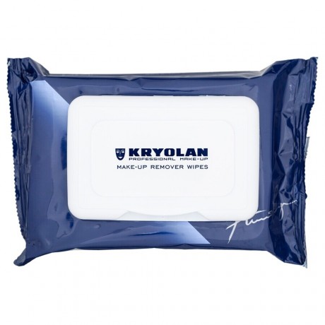 Kryolan Make-up Remover Wipes Soft Pack Мягкая упаковка салфеток для снятия макияжа