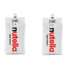Nutella Food Service 1000g x 2st, Шоколадно-ореховая паста порционная (Германия), мягкая упаковка, крем с фундуком и какао, для завтраков и десертов, Набор 2 шт х 1 кг 