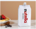 Nutella Food Service 1000g x 2st, Шоколадно-ореховая паста порционная (Германия), мягкая упаковка, крем с фундуком и какао, для завтраков и десертов, Набор 2 шт х 1 кг 