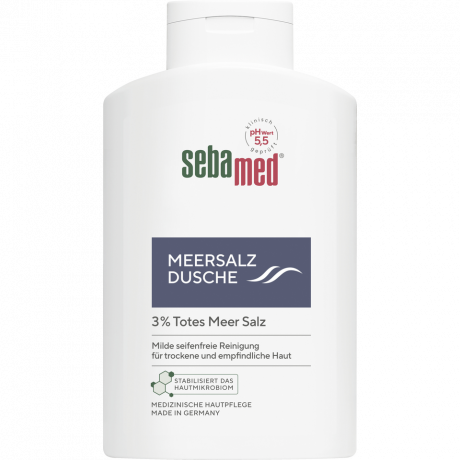 SEBAMED Meersalz Dusche, 400 ml, Себамед Гель для душа с морской солью, минеральный уход, 400 мл