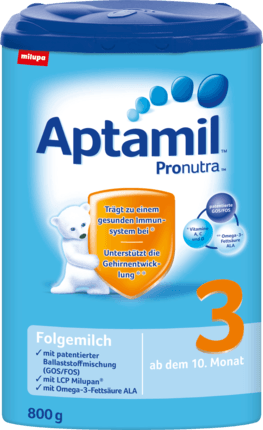 Aptamil Pronutra 3 Молочная смесь для малышей от 10. Месяцев, 0,8 кг