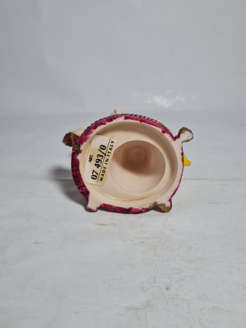 Статуэтка винтажная "Девочка с барабаном", фарфор, 8 x 11,5 см, Италия, 1960-70гг.