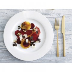 Bitz Bitz Bone China white Suppenteller 23 cm Тарелка суповая Bitz Bone China белая 23 см