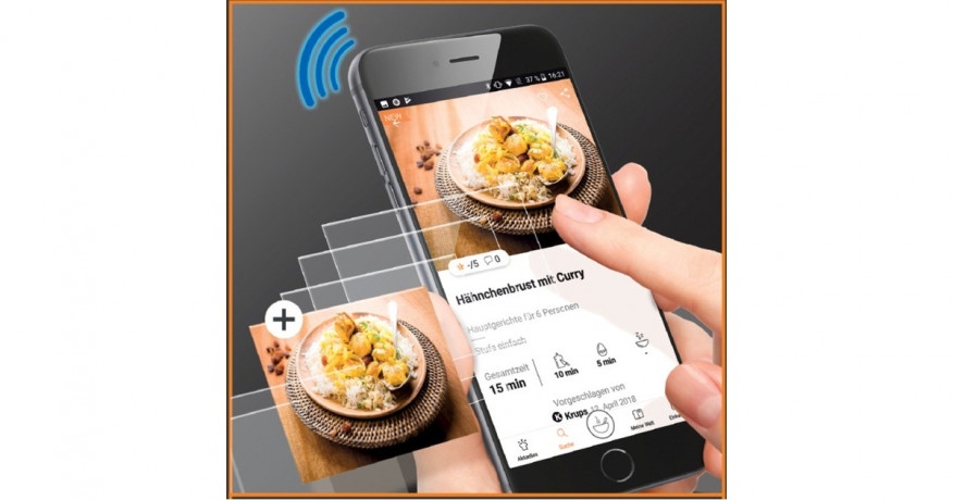 Krups Krups Cook4Me Touch CZ9128, Multikocher schwarz/silber  schwarz/silber Krups Cook4Me Touch CZ9128, мультиварка черный/серебристый