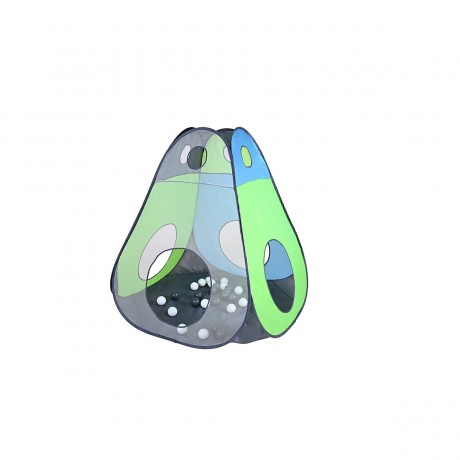 KNORR Toys Spielzelt Green-blue \/ inkl. 30 balls Игровая палатка Зелено-голубая / вкл.30 мячей