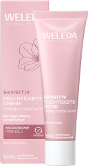 WELEDA Sensitiv Feuchtigkeitscreme Bio-Mandel, 30 ml, Питательный увлажняющий крем с органическим миндальным маслом для чувствительной и сухой кожи, 30 мл