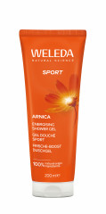 WELEDA ARNIKA Sport-Duschgel, 200 ml, Спортивный гель для душа с арникой и ароматом розмарина и лаванды, 200 мл