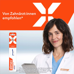 elmex Zahnbuerste Karriesschutz interX mittel, 1 St, Зубная щётка Kariesschutz interX средней жёсткости для очищения межзубных промежутков, 1 шт.