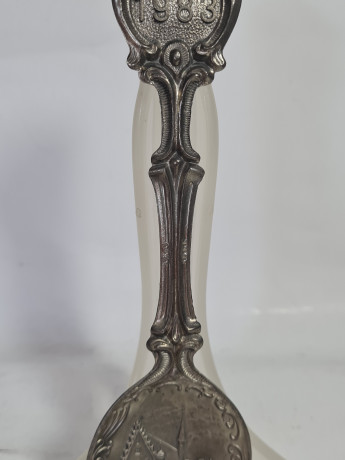 Ложка винтажная Frieling-Zinn, олово, 20.5 см, Германия, 1983 г.