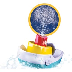 BB Junior Splash`N Play Boot Spraying Tugboat Splash&amp;#39;N Play Boat Буксир для опрыскивания