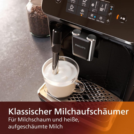 Philips Philips Kaffeevollautomat Series 2200 Kaffeevollautomat –WLAN-Konnektivitat Mit App-Steuerung, Kaffeeautomat Cafemaschine Kaffeemaschine mi Mahlwerk Vollautomat Cafe  Полностью автоматическая кофемашина Philips Series 2200, полностью автоматическа