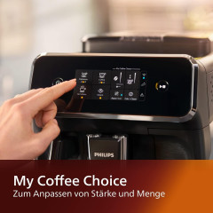 Philips Philips Kaffeevollautomat Series 2200 Kaffeevollautomat –WLAN-Konnektivitat Mit App-Steuerung, Kaffeeautomat Cafemaschine Kaffeemaschine mi Mahlwerk Vollautomat Cafe Полностью автоматическая кофемашина Philips Series 2200, полностью автоматическа