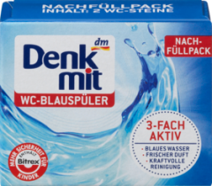 Denkmit туалет -Blauspüler Nachfüllpack, 2 шт
