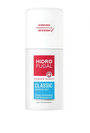 Hidrofugal Classic Anti-Transpirant Zerstauber Reisegroße 55ml,Классический антиперспирант в виде распылителя, дорожный размер, 55мл