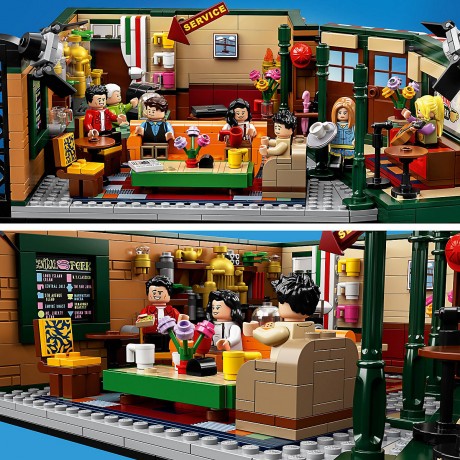 LEGO Ideas 21319 Central Perk ЛЕГО Центральный парк Кафе Друзей