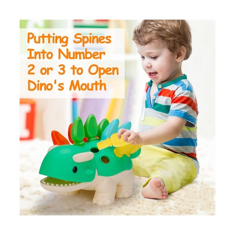frler frler Ankylosaurus Montessori Spielzeug Dino Dinosaurier Lernspiele fur Kinder Frler Ankylosaurus Монтессори игрушки Дино Динозавр Развивающие игры для детей