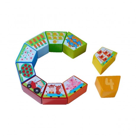 Haba HABA 305158 Legespiel Zahlen-Bauernhof HABA 305158 Игра «Укладка фермы чисел»