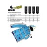WeeDo BLUE MONDO Monster Winterjacken BLUE MONDO Monster зимние куртки