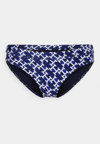 Tommy Hilfiger Bikini bottoms navy/white плавки бикини темно-синий/белый