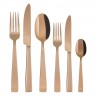 Sambonet Flat - Edelstahl / PVD Kupfer Besteckset 36-tlg. Vollheft / Monoblock Набор столовых приборов Sambonet Flat из нержавеющей стали / меди с PVD-покрытием, 36 предм. Полный буклет/моноблок