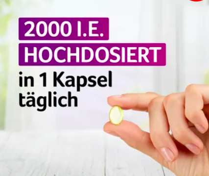 Vigantolvit Вигантолвит Германия Витамин D3 2000 I.E., 60 капсул