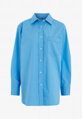 Tommy Hilfiger 1985 ORG CO POPLIN Button-down blouse hydrangea blue 1985 ORG CO POPLIN Блуза на пуговицах гортензия синяя