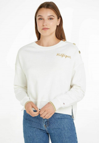 Tommy Hilfiger Long sleeved top weiss Топ с длинными рукавами белый