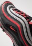 Nike Sportswear AIR MAX 97 Sneaker low black/university red/metallic silver AIR MAX 97 низкие кроссовки женские черный/университетский красный/серебристый металлик