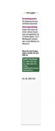 taxofit Eisen + Vitamin C Kapseln 3stk, taxofit Железо+Витамин C Капсулы 40 шт x 3 упаковки