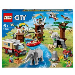 LEGO City Tierrettungscamp Городской лагерь спасения животных