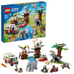 LEGO City Tierrettungscamp Городской лагерь спасения животных