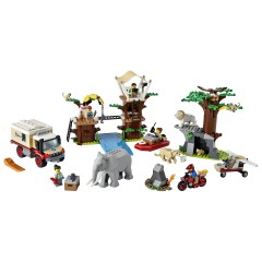 LEGO City Tierrettungscamp Городской лагерь спасения животных