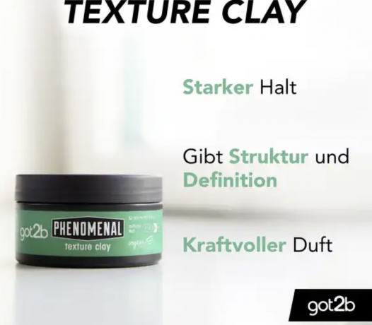 got2b Phenomenal Texture Clay Феноменальная текстурирующая глина для укладки волос, 100мл