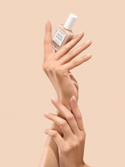 Manucurist Active Smooth 00, CC-лак для ногтей выравнивающий, молочно-розовый, эффект натурального маникюра