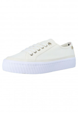 Tommy Hilfiger VULCANIZED Trainers offwhite ВУЛКАНИЗИРОВАННЫЙ Кроссовки от белого