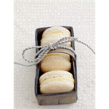 CALVENDO Puzzle CALVENDO Puzzle Weisse Macarons Пазл CALVENDO Puzzle Белые макароны