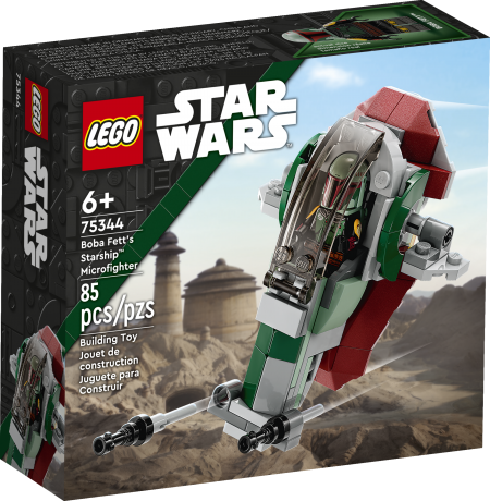 Lego Boba Fetts Starship – Microfighter Звездолет Бобы Фетта — Микрофайтер